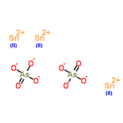 Tin (II) arsenate structure, CAS 15476-59-2