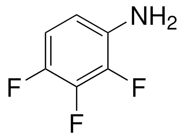 2,3,4-Trifluoroaniline structure, CAS 3862-73-5