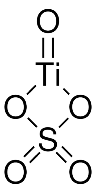 Titanium (IV) oxide sulfate structure, CAS 13825-74-6