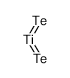 Titanium telluride structure, CAS 12067-75-3