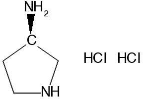 (R)-(-)-3-Aminopyrrolidine dihydrochloride structure, CAS 116183-81-4