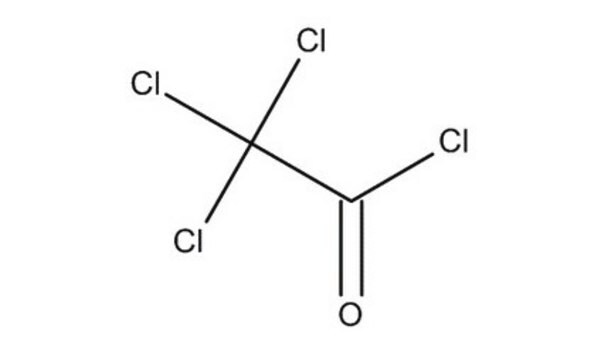 Trichloroacetyl chloride structure, CAS 76-02-8