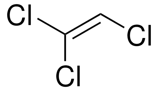 Trichloroethylene structure, CAS 79-01-6