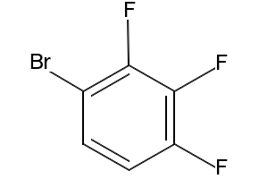 2,3,4-Trifluorobromobenzene structure, CAS 176317-02-5