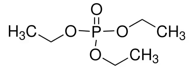 Triethyl phosphate structure, CAS 78-40-0