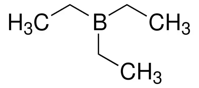 Triethylborane structure, CAS 97-94-9
