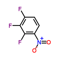 2,3,4-Trifluoronitrobenzene structure, CAS 771-69-7