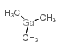 Trimethylgallium structure, CAS 1445-79-0