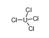 Uranium Tetra Chloride; UCl4 structure, CAS 10026-10-5