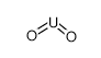 Uranium(â
£)oxide structure, CAS 1344-57-6