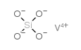 Vanadium silicate structure, CAS 12653-89-3