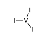 Vanadium triiodide structure, CAS 15513-94-7