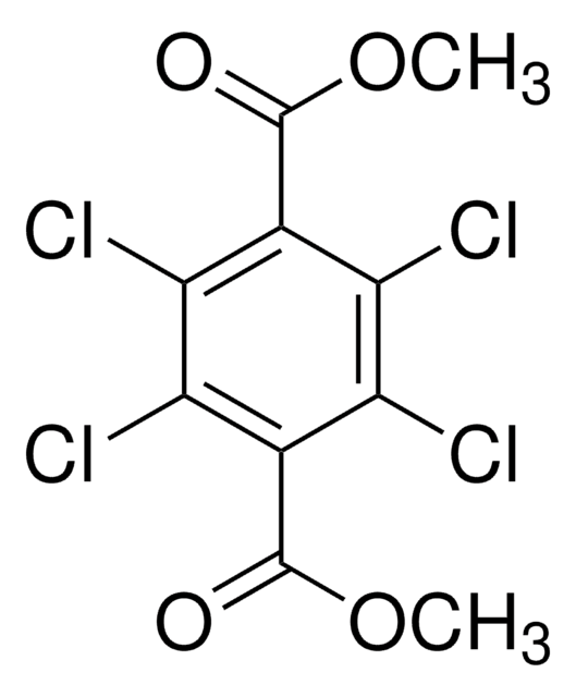 2,3,5,6-Tetrachloroterephthalic acid dimethyl ester structure, CAS 1861-32-1