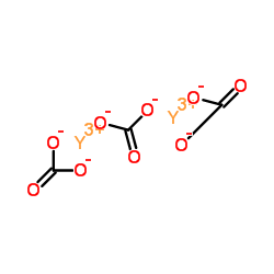 Yttrium carbonate structure, CAS 38245-39-5