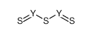 Yttrium sulfide structure, CAS 12039-19-9
