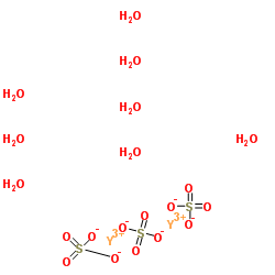 Yttrium(III) sulfate structure, CAS 7446-33-5