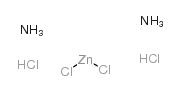 Zinc ammonium chloride structure, CAS 14639-97-5