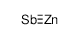 Zinc antimanide structure, CAS 12039-35-9