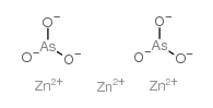 Zinc arsenite structure, CAS 10326-24-6
