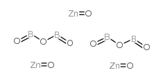 Zinc borate structure, CAS 12536-65-1