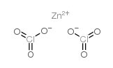 Zinc chlorate structure, CAS 10361-95-2