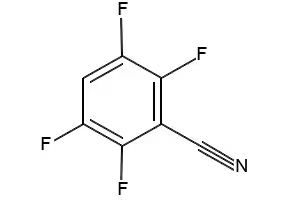 2,3,5,6-Tetrafluorobenzonitrile structure, CAS 5216-17-1