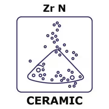 Zirconium nitride structure, CAS 25658-42-8