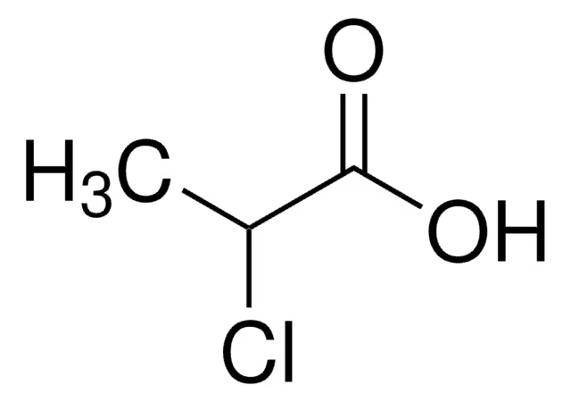2-Chloropropionic acid structure, CAS 598-78-7