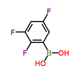2,3,5-Trifluorophenylboronic acid structure, CAS 247564-73-4