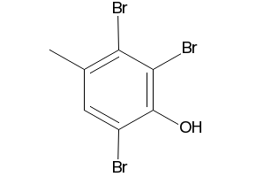 2,3,6-Tribromo-4-methylphenol structure, CAS 36776-51-9