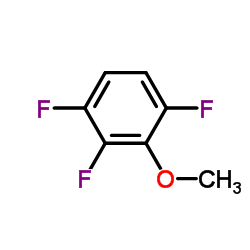 2,3,6-Trifluoroanisole structure, CAS 4920-34-7