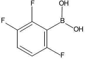 2,3,6-Trifluorophenylboronic acid structure, CAS 247564-71-2