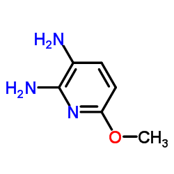 2,3-Diamino-6-methoxypyridine structure, CAS 28020-38-4