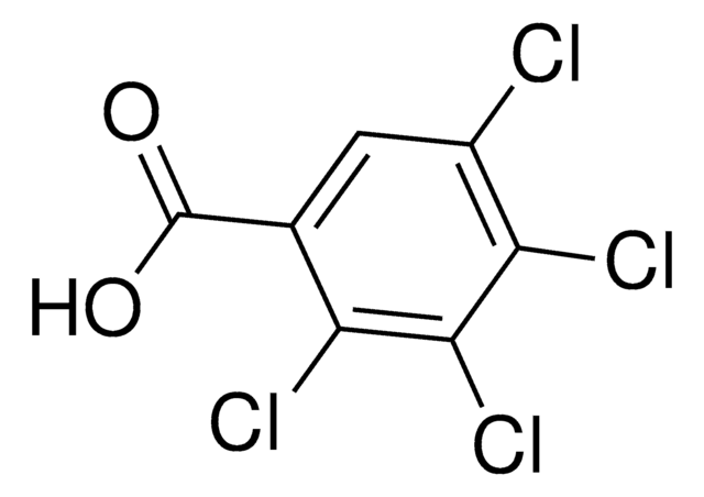 2,3,4,5-Tetrachlorobenzoic acid structure, CAS 50-74-8