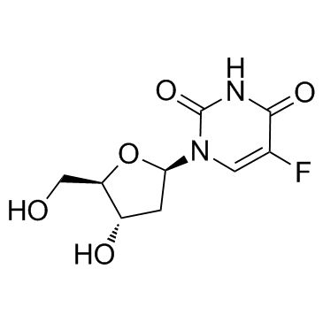 Floxuridine structure, CAS 50-91-9
