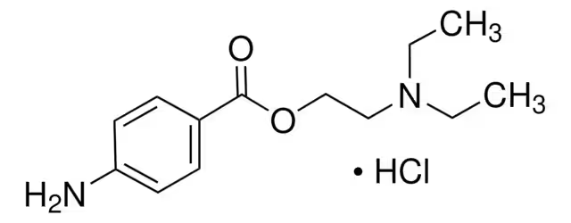 Procaine hydrochloride structure, CAS 51-05-8