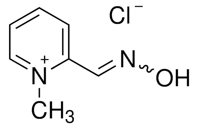 2-Pyridinealdoxime methochloride structure, CAS 51-15-0