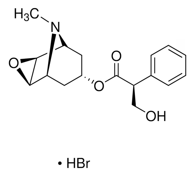 Scopolamine structure, CAS 51-34-3
