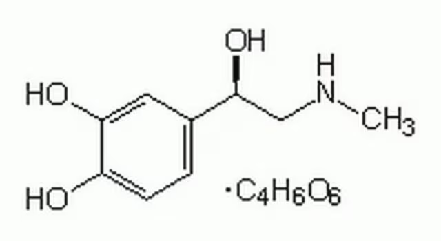 L(-)-Epinephrine structure, CAS 51-43-4