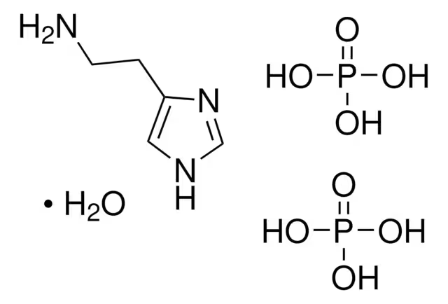 Histamine phosphate structure, CAS 51-74-1