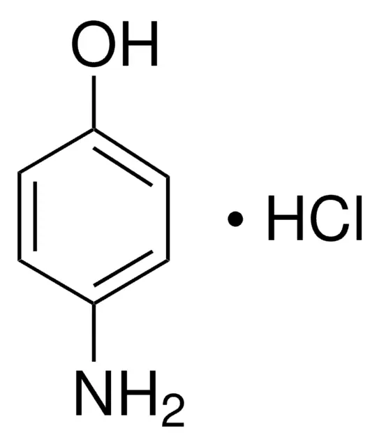 4-Aminophenol hydrochloride structure, CAS 51-78-5