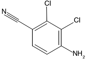 2,3-Dichlorobenzonitrile structure, CAS 6574-97-6