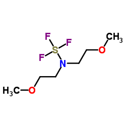 Bis(2-methoxyethyl)aminosulfur trifluoride structure, CAS 202289-38-1