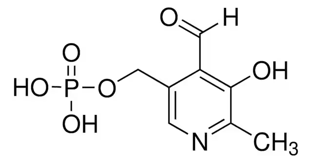 Pyridoxal phosphate structure, CAS 54-47-7