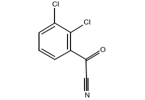 2,3-Dichlorobenzoyl cyanide structure, CAS 77668-42-9