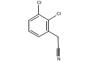 2,3-Dichlorobenzylcyanide structure, CAS 3218-45-9