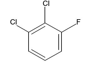 2,3-Dichlorofluorobenzene structure, CAS 36556-50-0