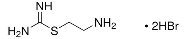 2-(2-Aminoethyl)isothiourea dihydrobromide structure, CAS 56-10-0