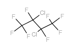 2,3-Dichlorooctafluorobutane structure, CAS 355-20-4