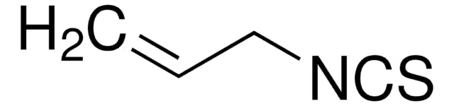 Allyl isothiocyanate structure, CAS 57-06-7